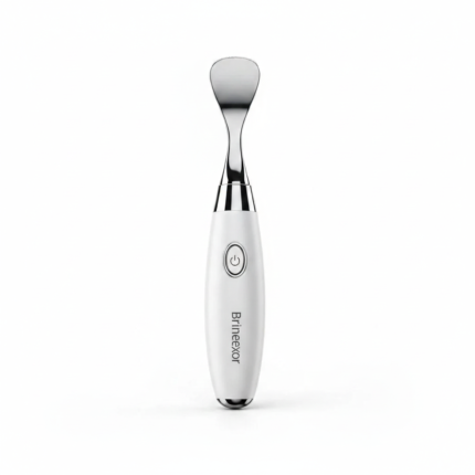 Brinexor Ultrasonic Skin Scrubber | Stainless Steel Face Spatula Pore Cleanser